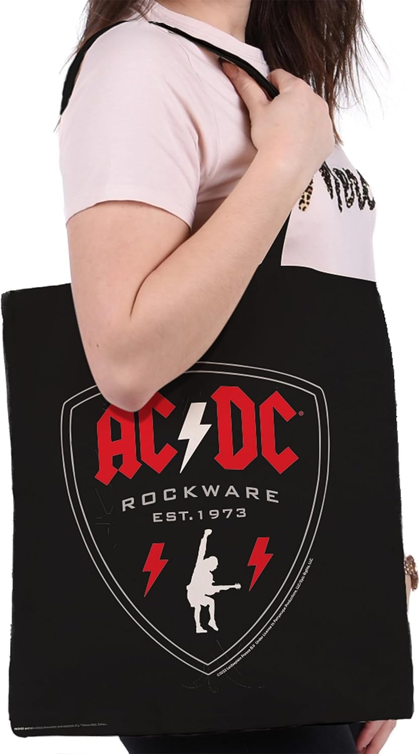 GB eye music AC/DC Est. 1973 Cotton Tote Bag