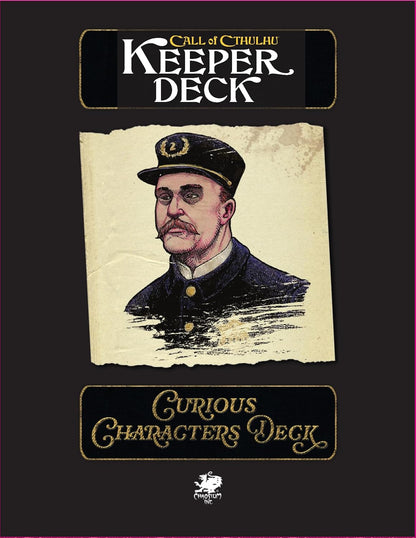 Chaosium Call of Cthulhu Keeper Decks (Second Edition) - Tabletop Game Expansion - 192 Cards - English - Age 14+