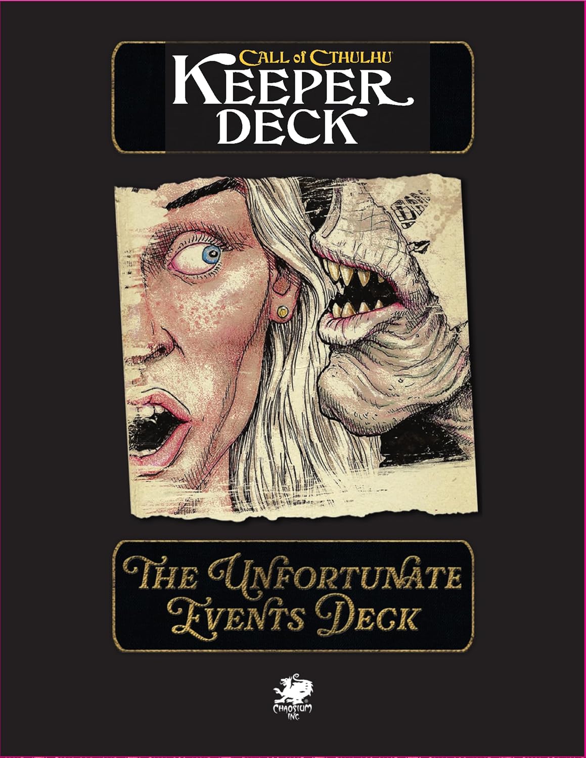 Chaosium Call of Cthulhu Keeper Decks (Second Edition) - Tabletop Game Expansion - 192 Cards - English - Age 14+