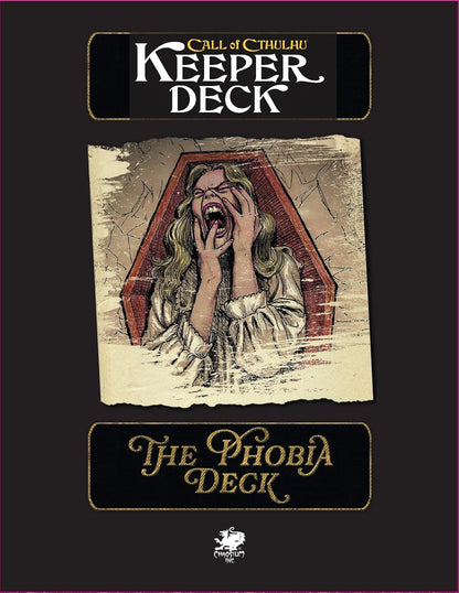 Chaosium Call of Cthulhu Keeper Decks (Second Edition) - Tabletop Game Expansion - 192 Cards - English - Age 14+