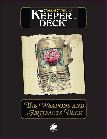 Chaosium Call of Cthulhu Keeper Decks (Second Edition) - Tabletop Game Expansion - 192 Cards - English - Age 14+