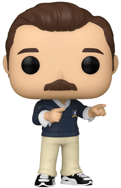 Funko Pop! TV: Ted Lasso - Ted Lasso - Collectable Vinyl Figure - Gift Idea - Official Merchandise - Toys for Kids & Adults - TV Fans - Model Figure for Collectors and Display