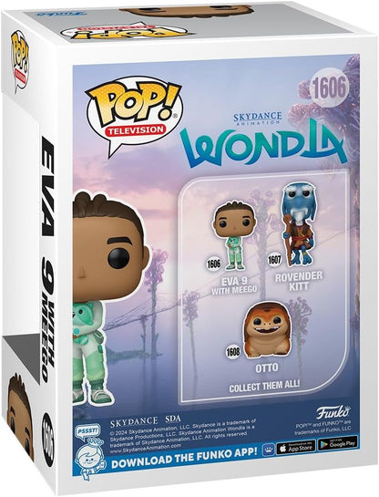 Funko Pop! TV: Wondla - Eva 9 w/Meego - Collectable Vinyl Figure - Gift Idea - Official Merchandise - Toys for Kids & Adults - Movies Fans - Model Figure for Collectors and Display
