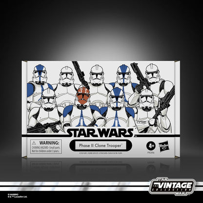 STAR WARS The Vintage Collection Phase II Clone Trooper, AHSOKA 3.75 Inch Collectible Action Figure 4-Pack