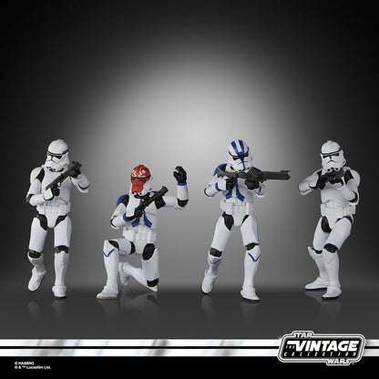 STAR WARS The Vintage Collection Phase II Clone Trooper, AHSOKA 3.75 Inch Collectible Action Figure 4-Pack