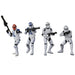 STAR WARS The Vintage Collection Phase II Clone Trooper, AHSOKA 3.75 Inch Collectible Action Figure 4-Pack