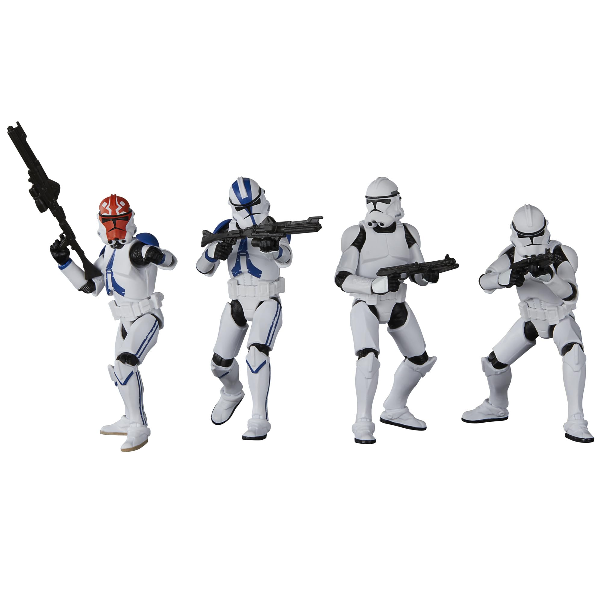STAR WARS The Vintage Collection Phase II Clone Trooper, AHSOKA 3.75 Inch Collectible Action Figure 4-Pack