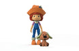 Boss Fight Studio Strawberry Shortcake: Huckleberry Pie and Pupcake Action Figure