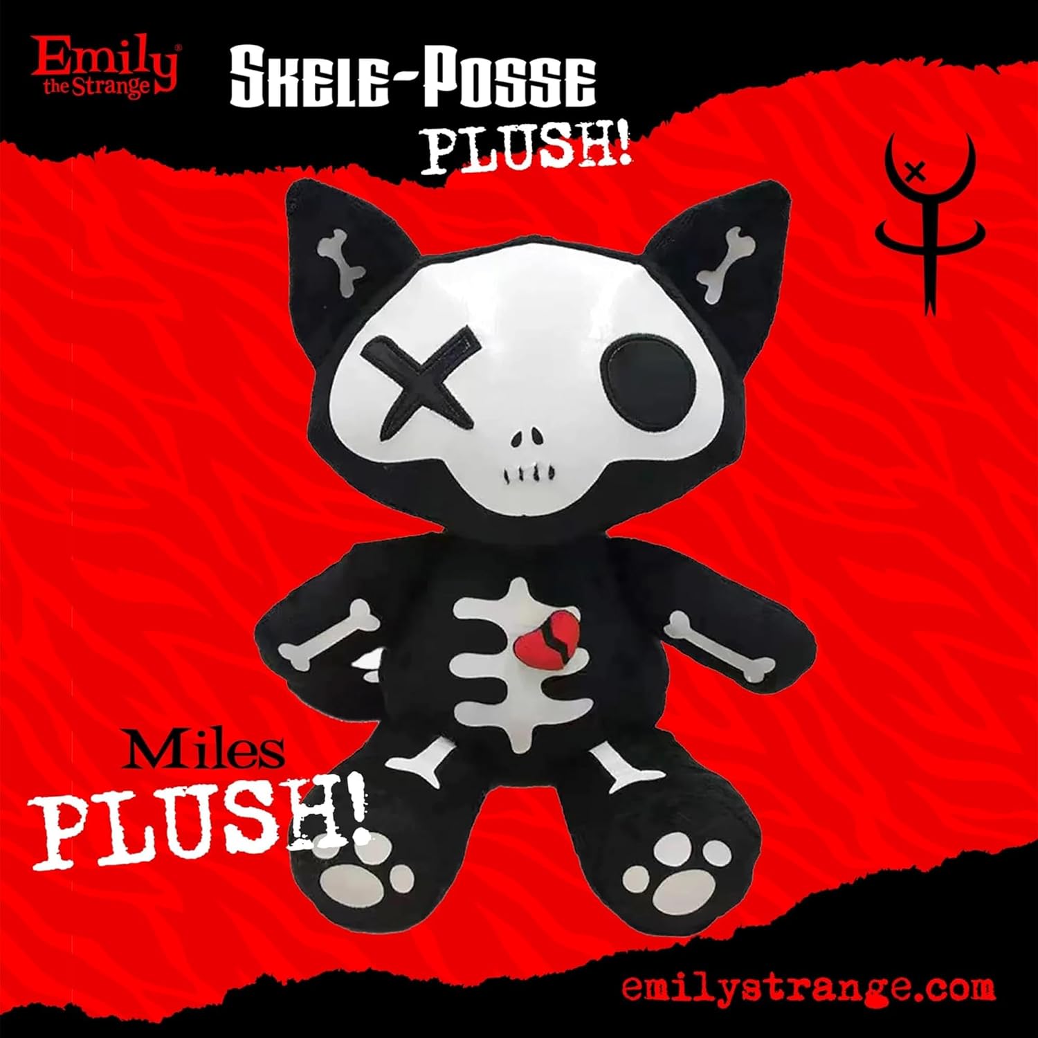 Toynami Emily The Strange 20cm Miles Soft Toy