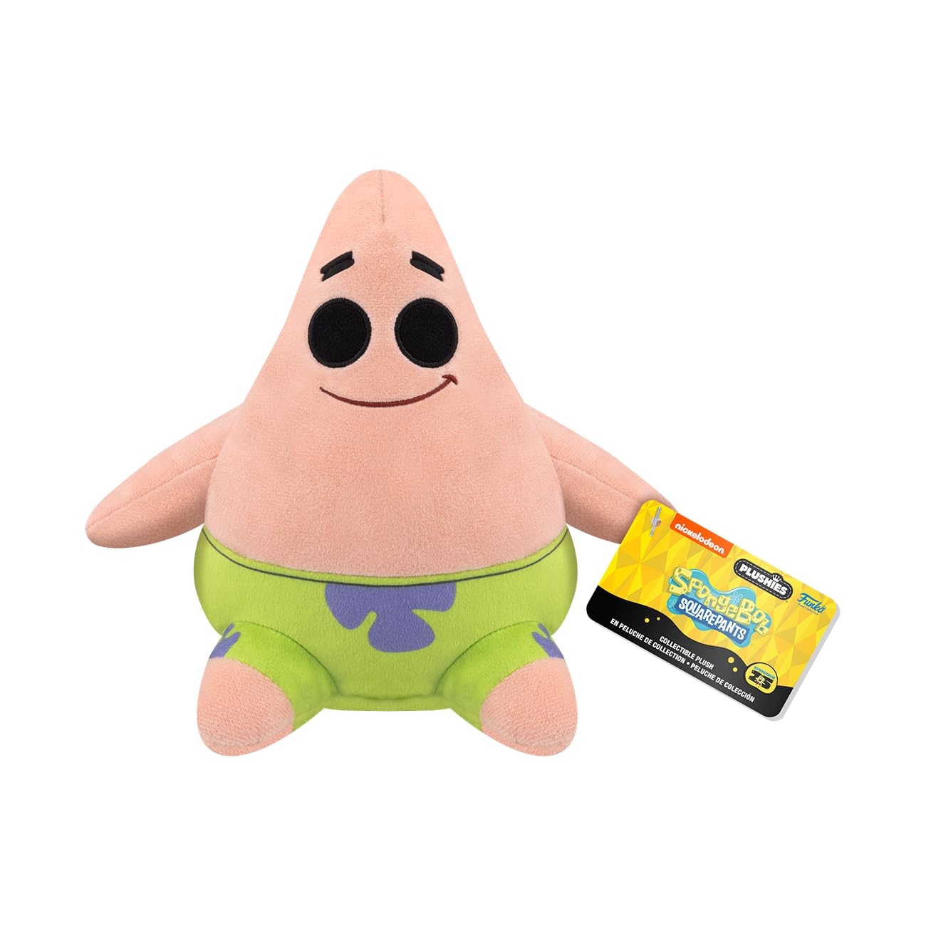 Funko Pop! Plush: Spongebob Squarepants 25th Anniversary - Patrick Star - Collectable Soft Toy - Birthday Gift Idea - Official Merchandise - Kids and Adults - Ideal for TV Fans