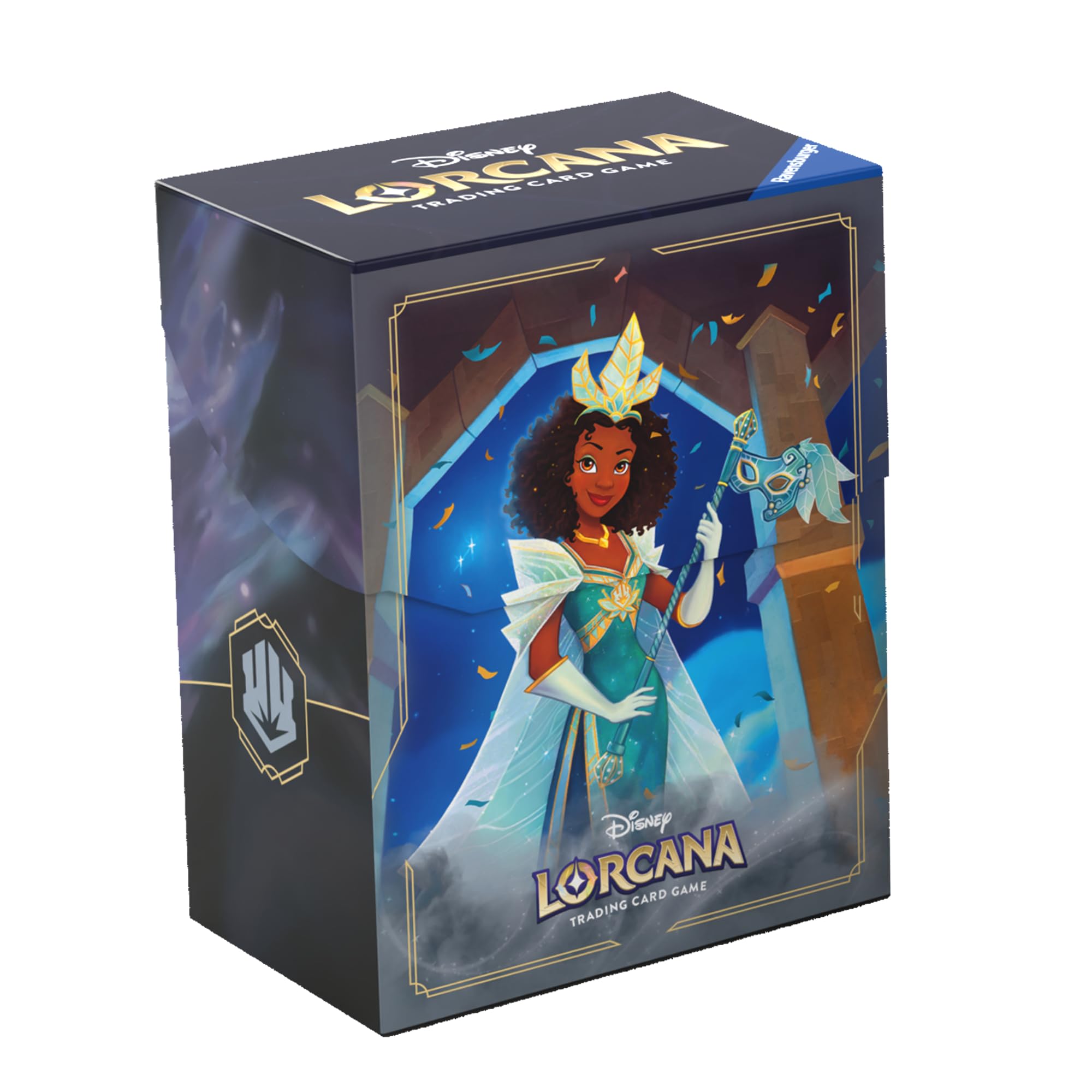 Ravensburger Disney Lorcana TCG Trading Cards for Adults and Kids Age 8 Years Up - Tiana Protective Deck Box - Set 5: Shimmering Skies