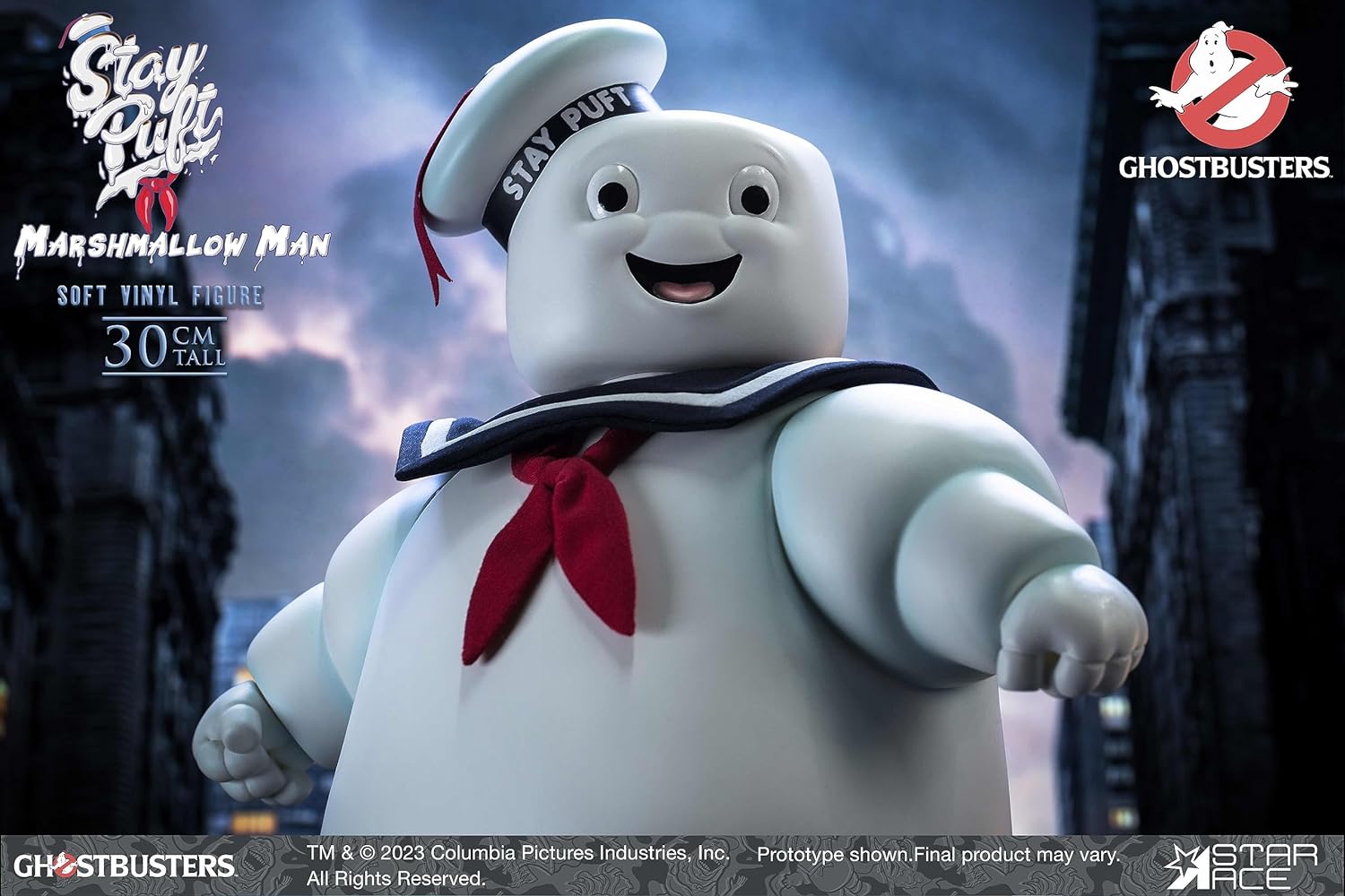 Ghostbusters statuette Soft Vinyl Stay Puft Marshmallow Man Deluxe Version 30 cm