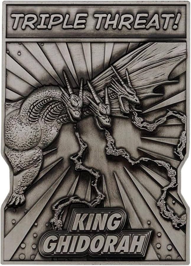 Godzilla 5 Piece Limited Edition Monsters Metal Ingot Set