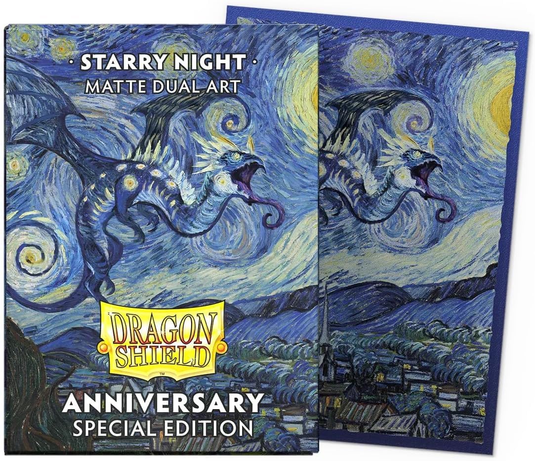 Arcane Tinmen ApS ART12116 Dragon Shield: Dual Art - Starry Night (100)