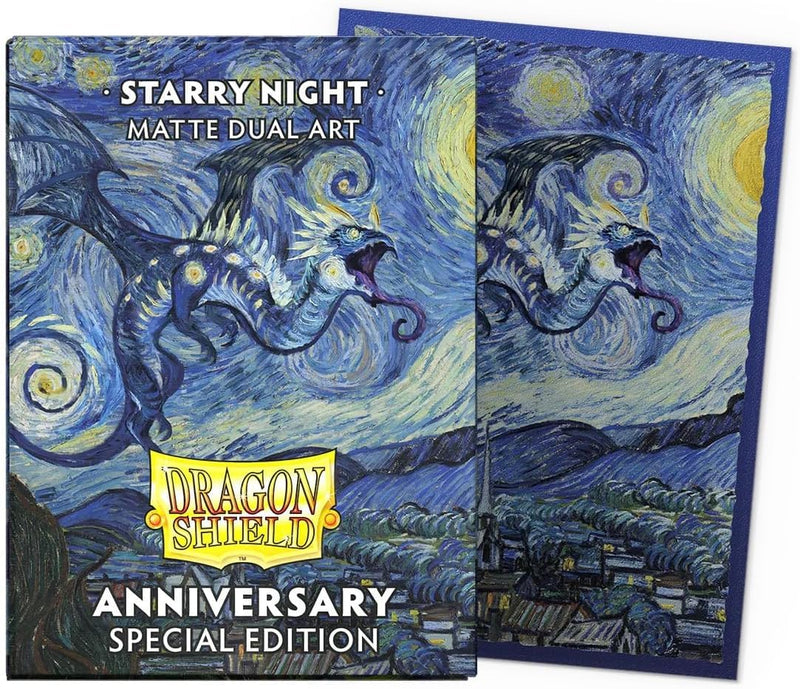 Arcane Tinmen ApS ART12116 Dragon Shield: Dual Art - Starry Night (100)