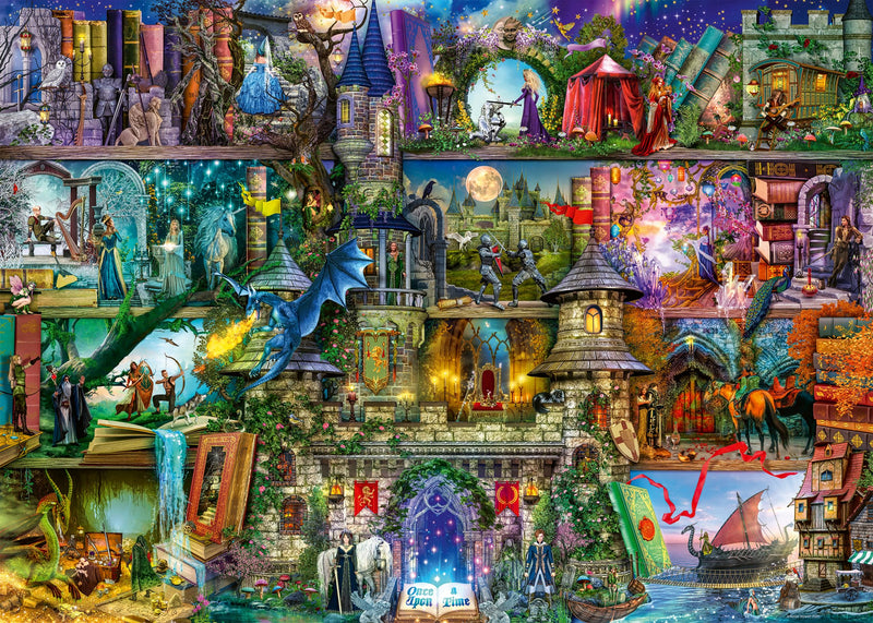 Ravensburger 12000089 - Mythen und Legenden - Puzzle 1000 Teile - Puzzle für Erwachsene und Kinder ab 14 Jahren,