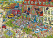 Ravensburger 12000723 - Rays Comic Series - The Hotel - 1000 pieces jigsaw puzzle – Puzzle for adults and kids age 14 years up,