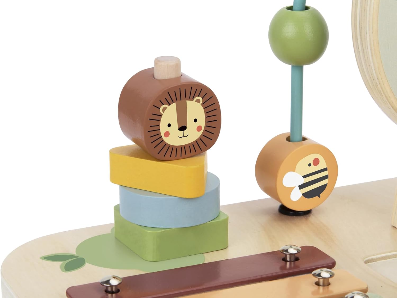 TOOKY TOY Wooden Toy Children's Square Table Activity Forest