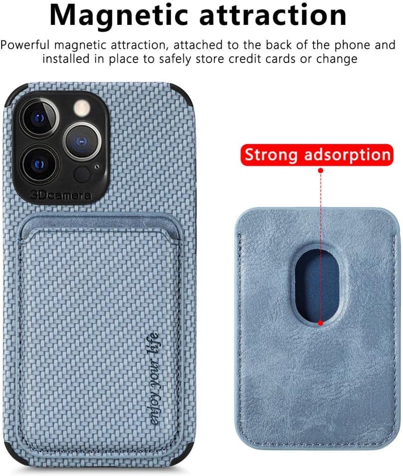 Fiber Pattern Card Holder Silicone Aesthetic Phone Case for iPhone 14 13 12 11Pro Max Mini X Xs XR 7 8 Plus SE2020 Business Solid Color Phone Case,Blue,For iPhone 14