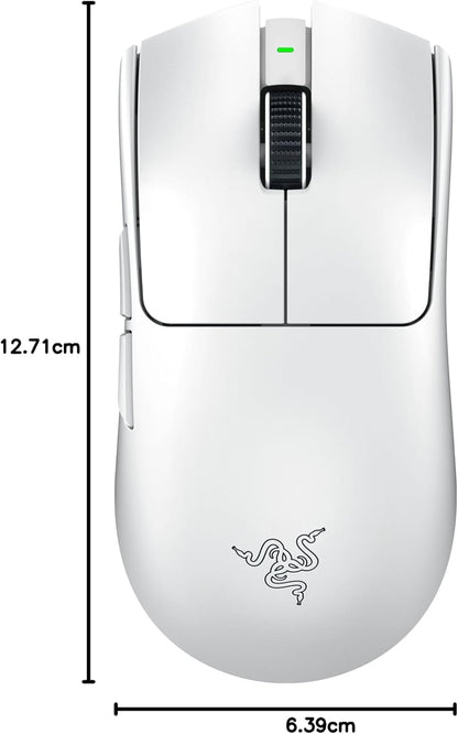 Razer Viper V3 Pro - Ultra-lightweight Wireless Esports Gaming Mouse (8K Hz HyperPolling, 55g Lightweight Design, Focus Pro Sensor 35K DPI, HyperSpeed Wireless, 95 hours Battery Life) White
