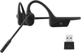 Shokz OpenComm UC - Black Casque Sans fil Crochets auriculaires Bureau/Centre d'appels Bluetooth Noir