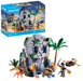 PLAYMOBIL Pirates 71531 Totenkopfinsel, spannungsgeladenes Abenteuer auf der Kristallschädel-Insel, inklusive Piratenfigur und gefährlichem Krabbenmann, detailreiches Spielzeug für Kinder ab 4 Jahren