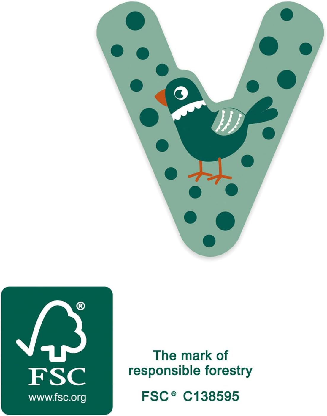 Small Foot - Animale in legno per bambini - V