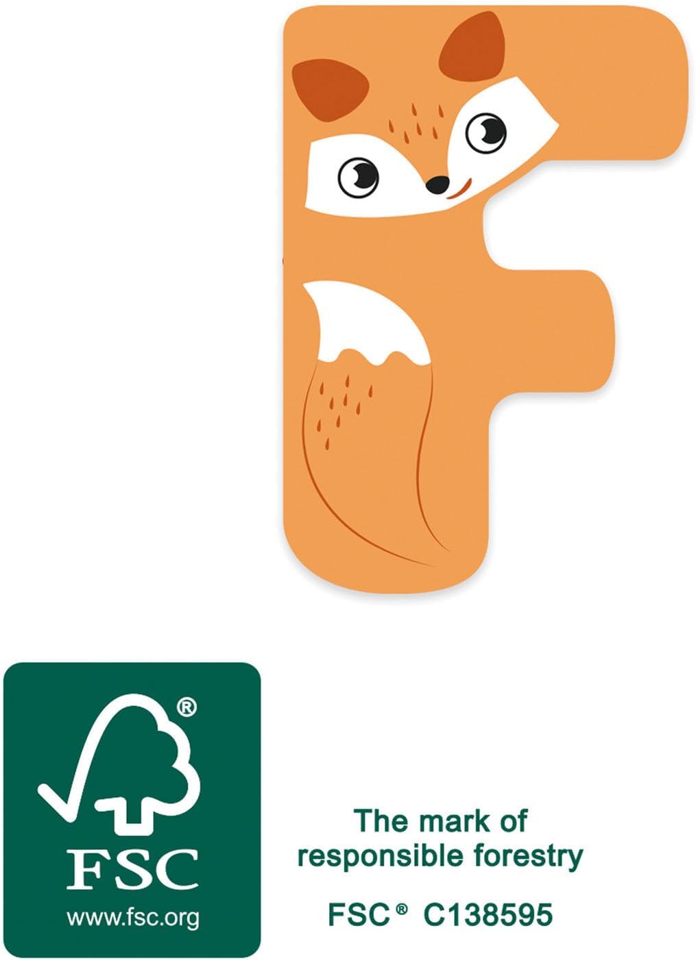 Small Foot - Animale in legno per bambini - F