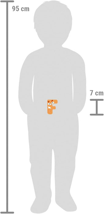 Small Foot - Small Foot - Houten Dieren Kinderletter - F