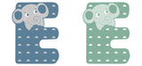 small foot Set cameretta E, Lettera in Legno Certificato FSC 100%, per la Collezione, 12512
