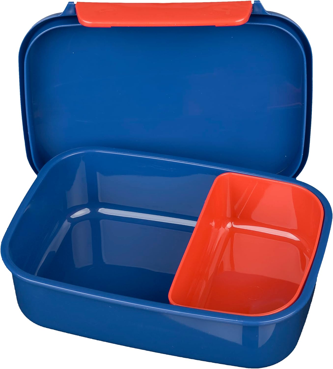 Scooli - Set di stoviglie per Bambini Spider Man - Set Composto da Cestino per Il Pranzo e biberon - Ideale per la Scuola o l'asilo - per Bambini dai 4 Anni - in plastica - Senza BPA