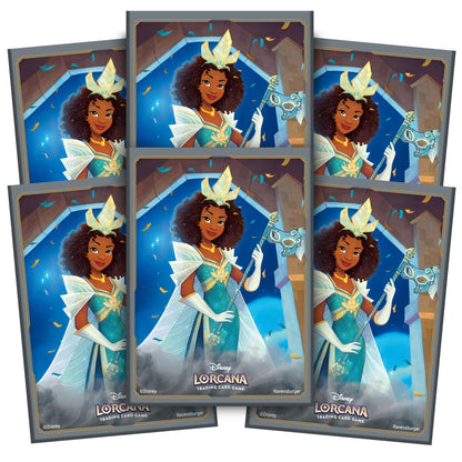 Ravensburger Disney Lorcana TCG Trading Adults and Kids 8 Years Up - Tiana 65 Protective Card Sleeves - Set 5: Shimmering Skies