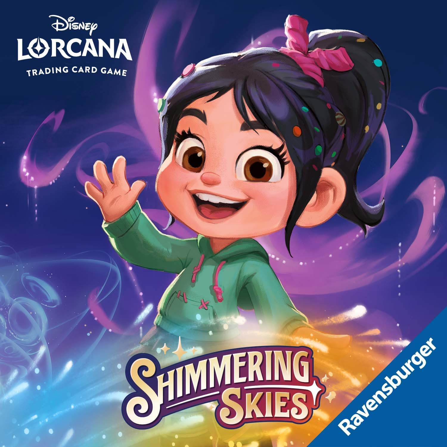 Ravensburger Disney Lorcana TCG Trading Adults and Kids 8 Years Up - Aladdin 65 Protective Card Sleeves - Set 5: Shimmering Skies