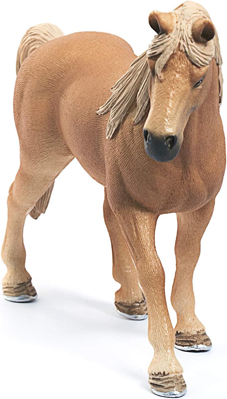 schleich 13833 FARM WORLD Tennessee Walker mare Figurine for ages 3+, Brown