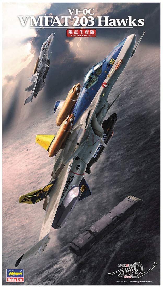 Macross Zero VF-0C VMFAT-203 Hawks 1/72 Scale