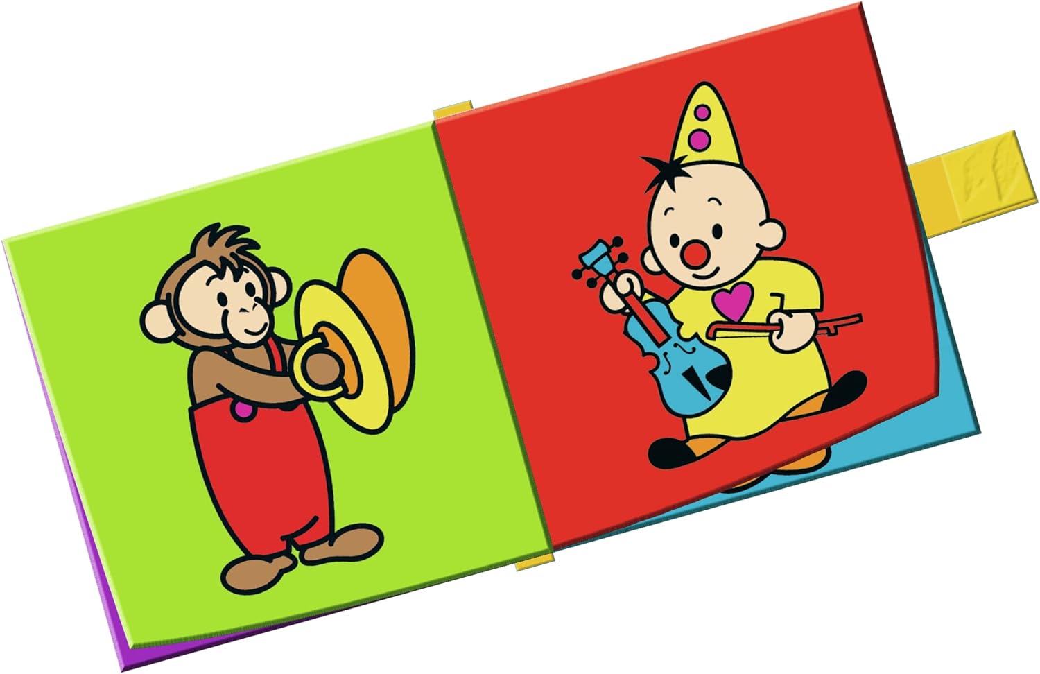 Bumba Knisperboek - Met 4 spreads - Leer de muziekinstrumenten