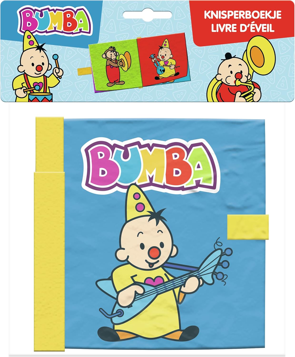 Bumba Knisperboek - Met 4 spreads - Leer de muziekinstrumenten