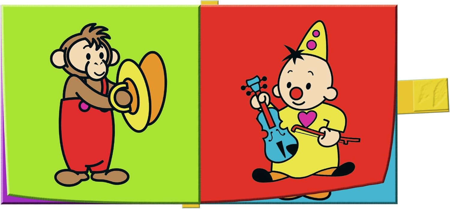 Bumba Knisperboek - Met 4 spreads - Leer de muziekinstrumenten