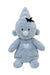 Bumba : fluffy pluche 35 cm blauw