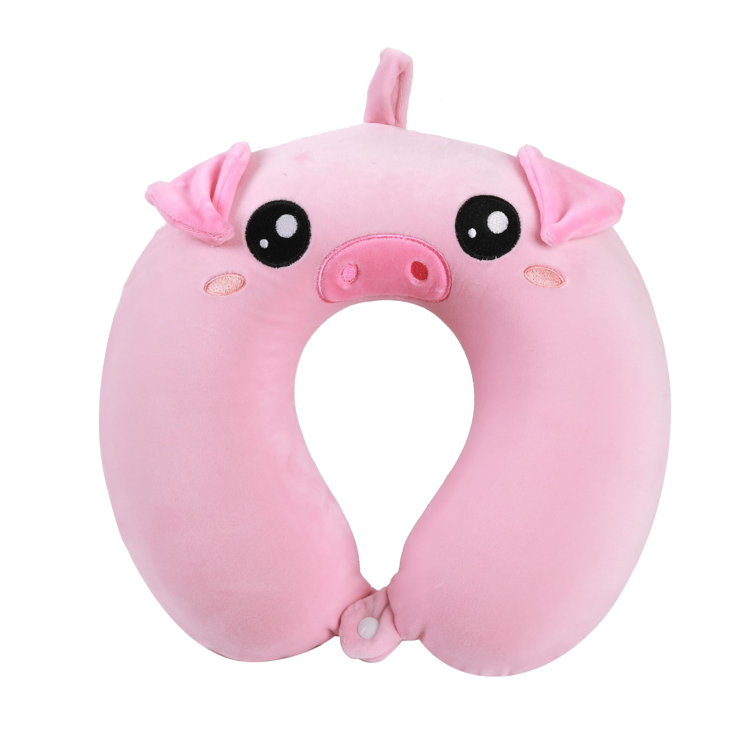 I-TOTAL® - Travel Pillow Shape/Neck Travel Pillow Soft Neck Support Pillow/Pillows Funny Travel Pillow (PIGGY)