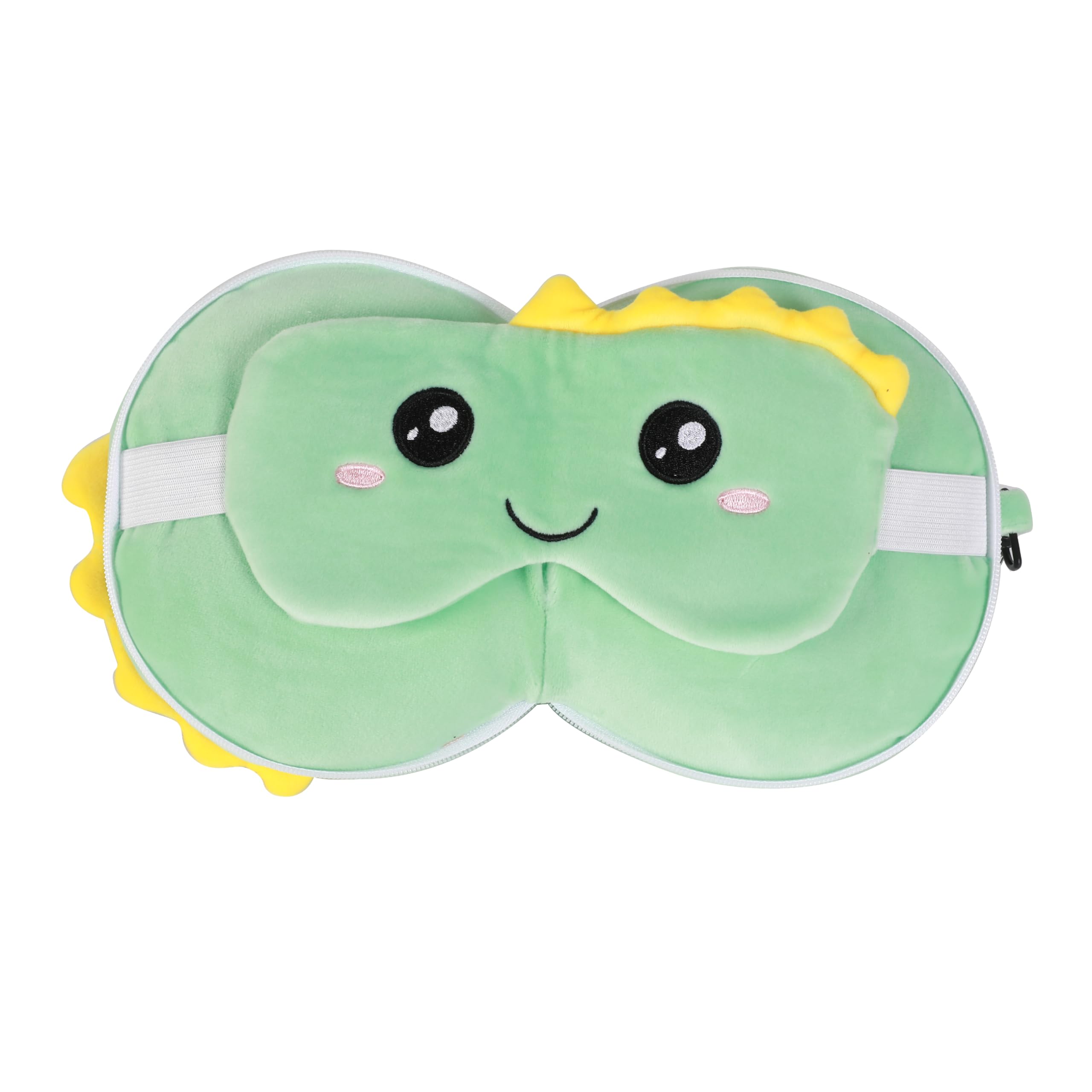 Itotal - Pillow With Sleep Mask - Hello Dino (Xl2532)