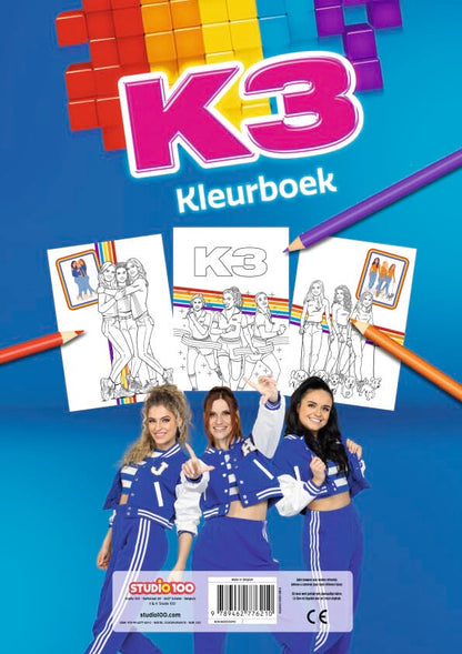 K3 : kleurboek - Sport