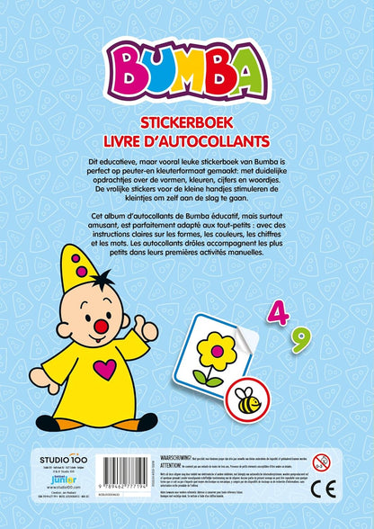Bumba : stickerboek - Sticker en leer