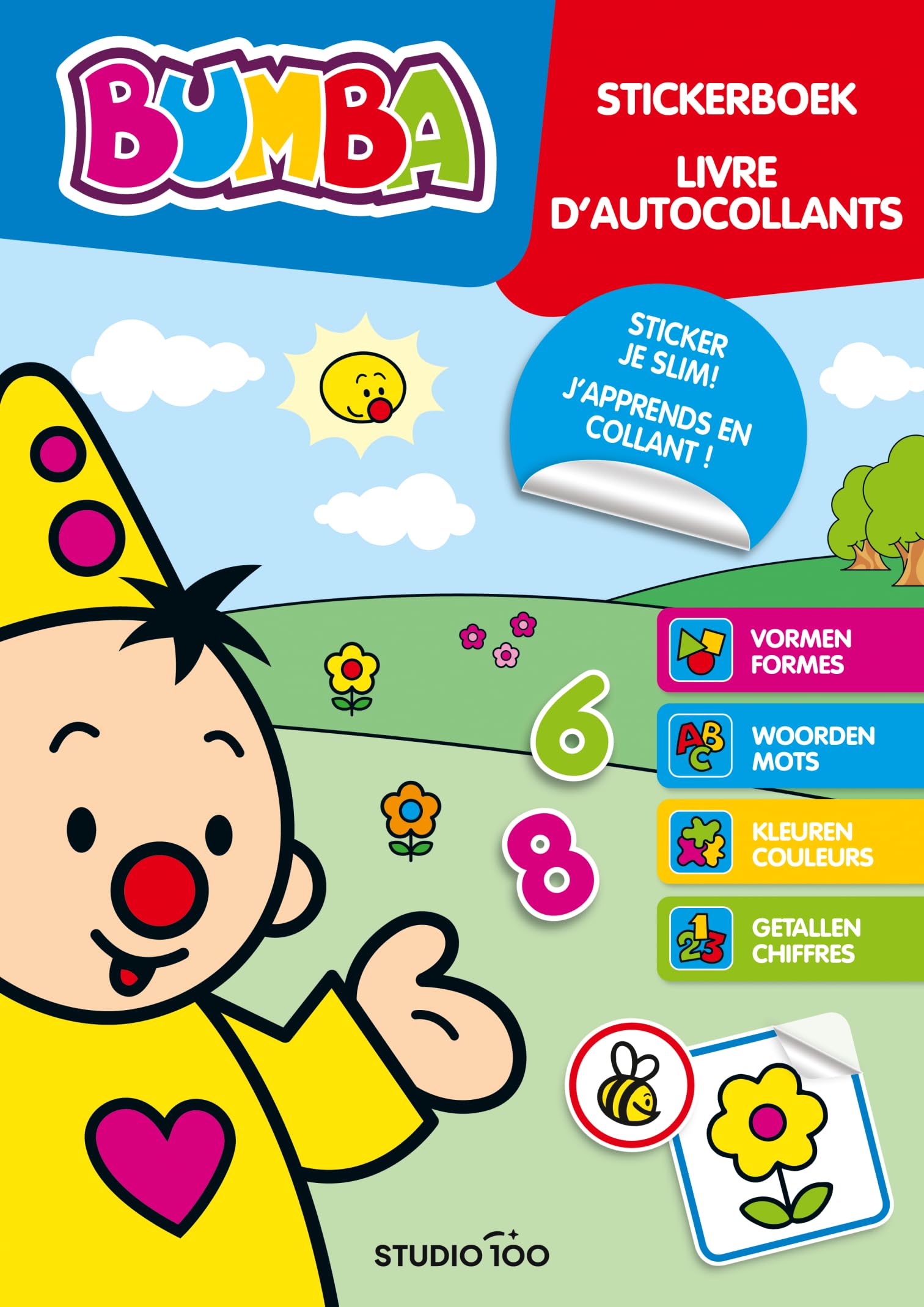 Bumba : stickerboek - Sticker en leer