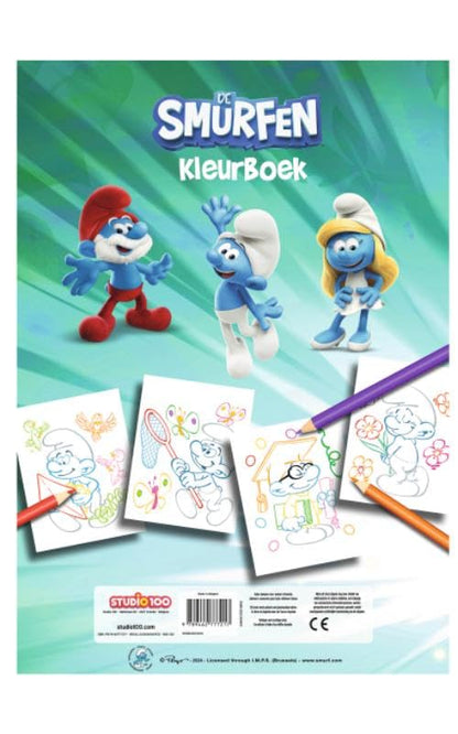 De Smurfen : kleurboek