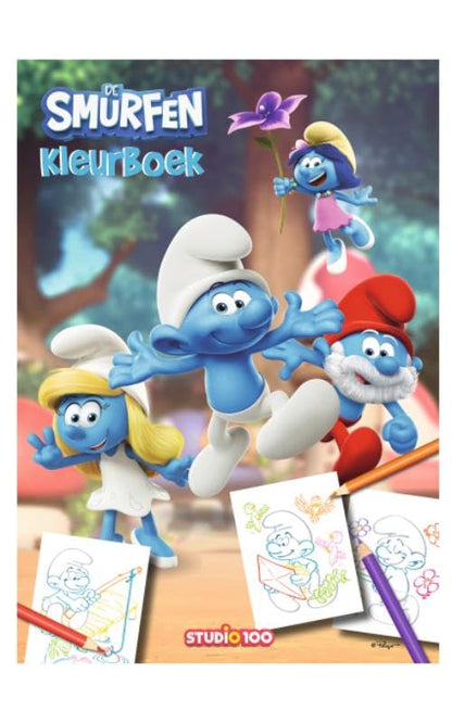 De Smurfen : kleurboek