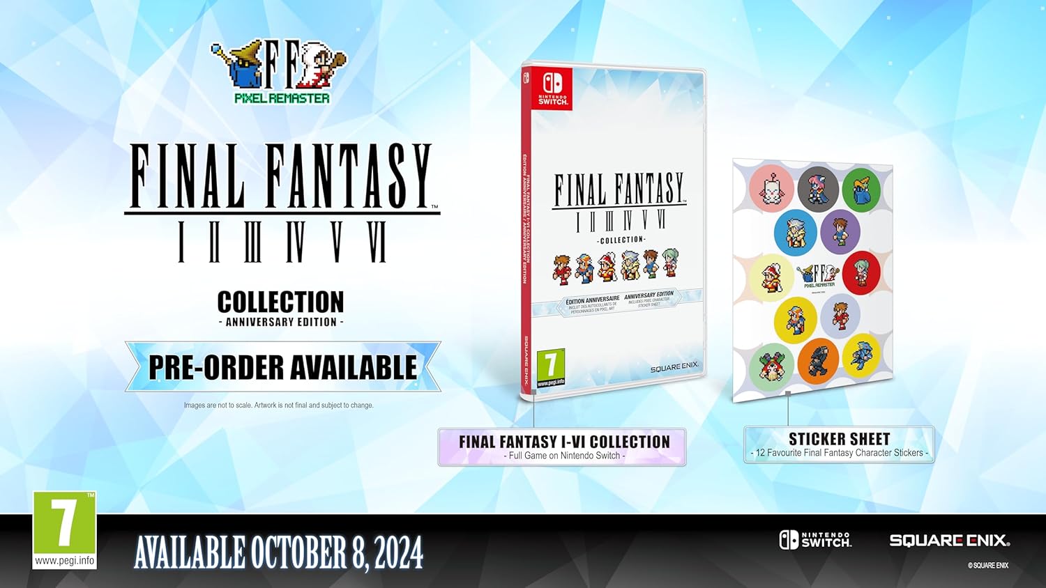 Square Enix Final Fantasy I-VI Collection Anniversary Edition (Playstation 4