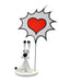 Plastoy SAS PLA00365 Idefix mit Sprechblase (2.Edition