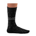 ACDC, Back in Black Socks - Perfect Present for rock lovers and fans, Cotton Socks, Only 2 Sizes, 4-7 and 7½-11½