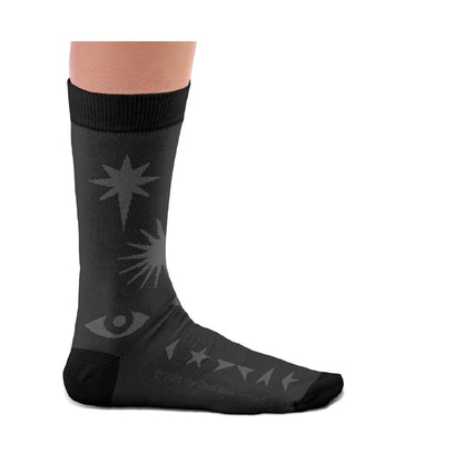 Sock Affairs Music Socks Model Blackstar Socks - Unisex Socks, Funny Socks for Men and Women - Funny Cool Socks - 4-7 and 7½-11½